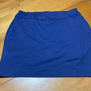 Chico's Vibrant Blue Mini Skirt